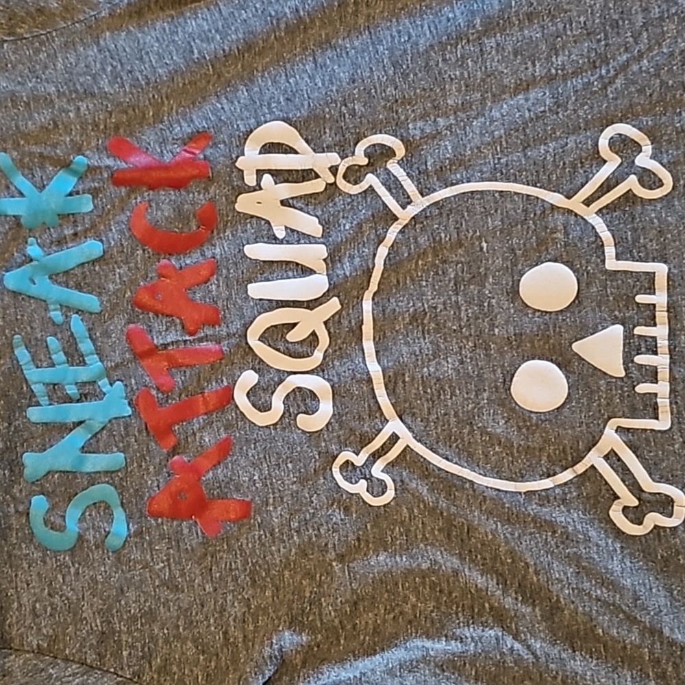 Sneak Attack Squad Gray Tee - Picture 2 of 5